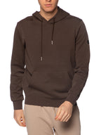 Felpa Gianni Lupo Marrone con cappuccio GL2125F BROWN GIANNI LUPO 
