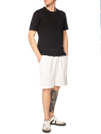 Bermuda Gianni Lupo Bianco basic in felpa GL2127F BIANCO GIANNI LUPO 