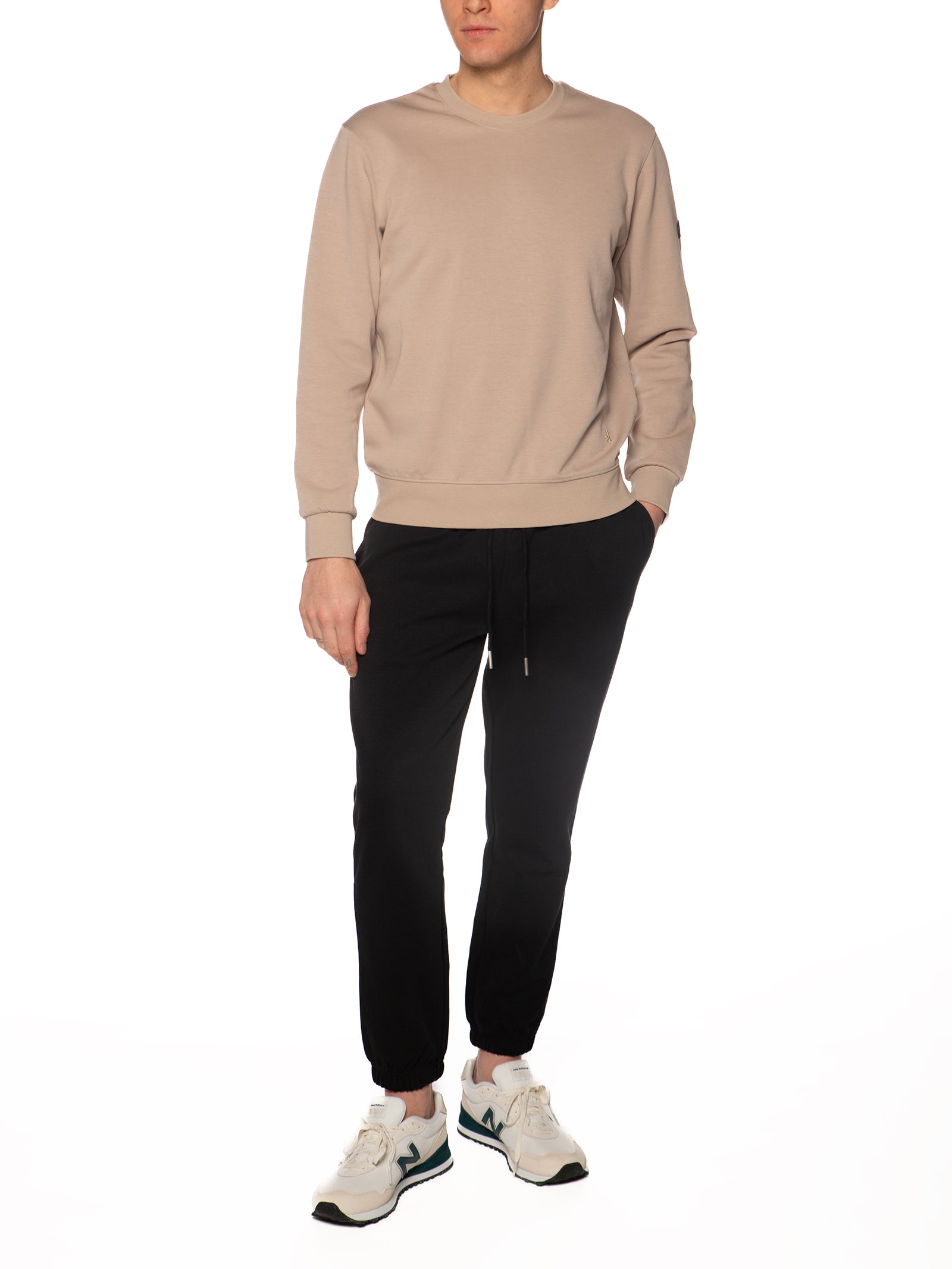 Felpa Gianni Lupo Beige girocollo GL3001X BEIGE GIANNI LUPO 