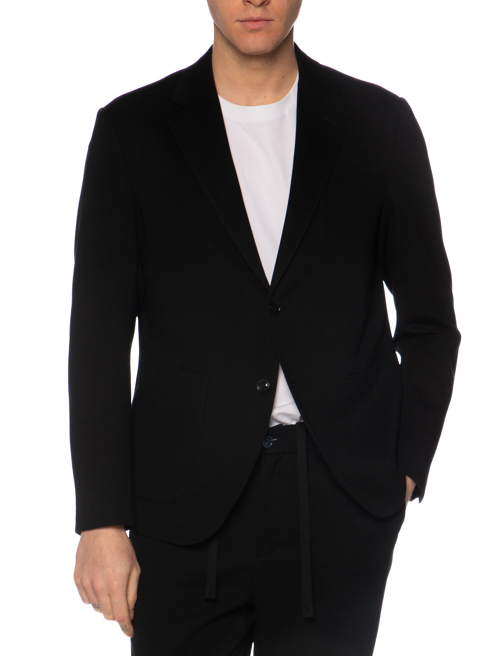 Giacca Gianni Lupo Nero in punto milano GL3006TR NERO GIANNI LUPO 