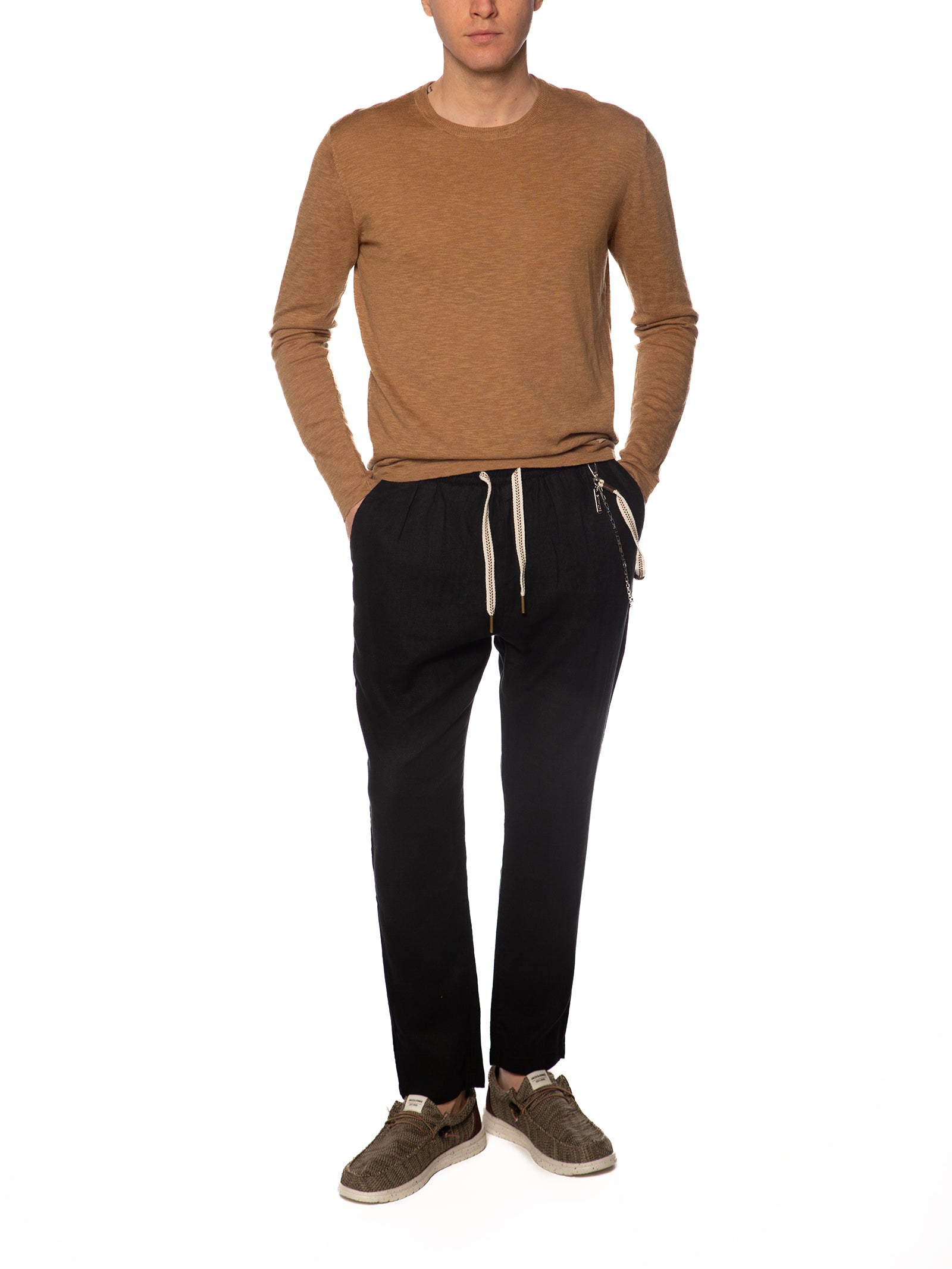 Maglia Gianni Lupo Cammello Basic fiammata GL35204 CAMMELLO GIANNI LUPO 