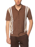 Camicia Gianni Lupo Tabacco in maglia GL35332 TABACCO GIANNI LUPO 
