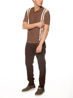 Camicia Gianni Lupo Tabacco in maglia GL35332 TABACCO GIANNI LUPO 