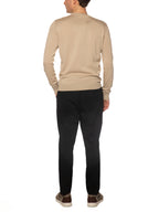 Maglia Gianni Lupo Beige girocollo GL512S BEIGE GIANNI LUPO 