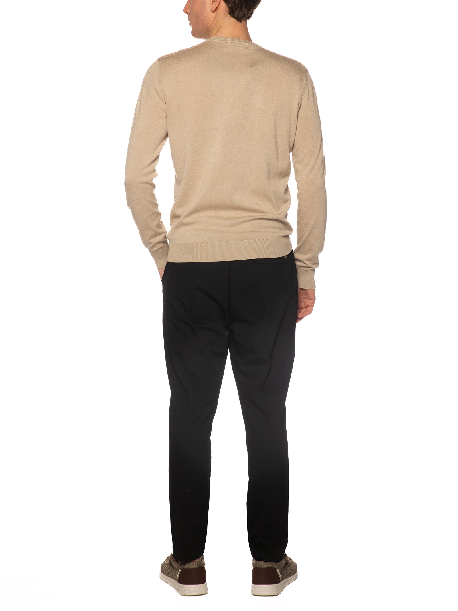 Maglia Gianni Lupo Beige girocollo GL512S BEIGE GIANNI LUPO 