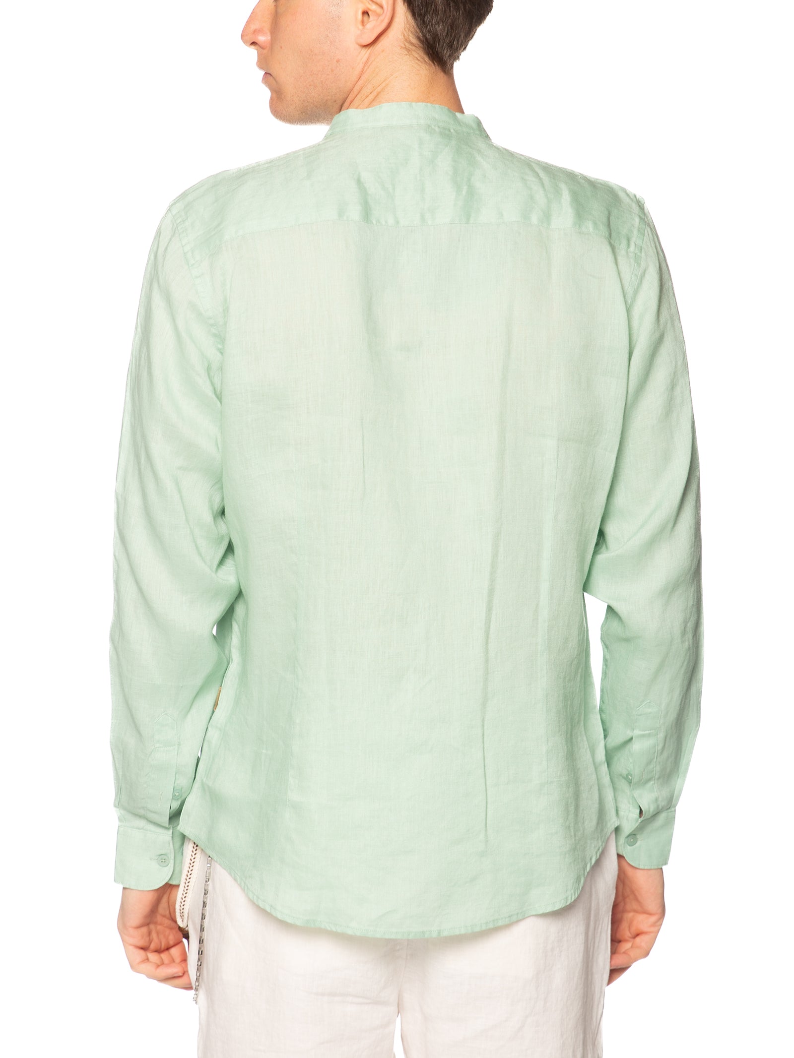 Camcia Gianni Lupo Menta coreana lino GL7620S MENTA GIANNI LUPO 