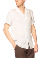 Camicia Gianni Lupo Bianco in lino maniche corte GL7658S BIANCO GIANNI LUPO 