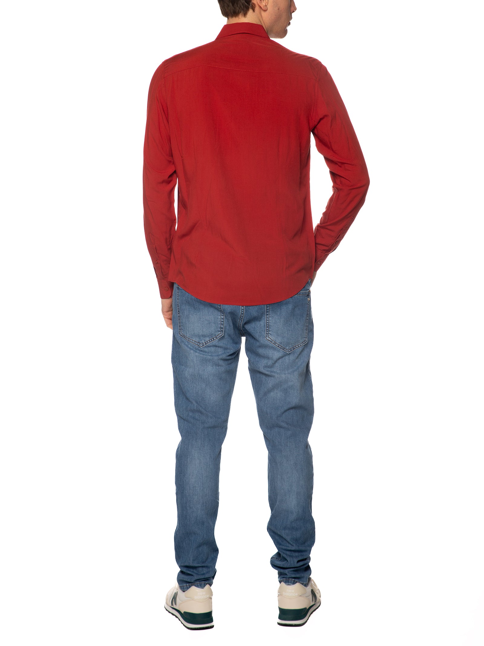 Camicia Gianni Lupo Rossa viscosa GL7677S ROSSO GIANNI LUPO 