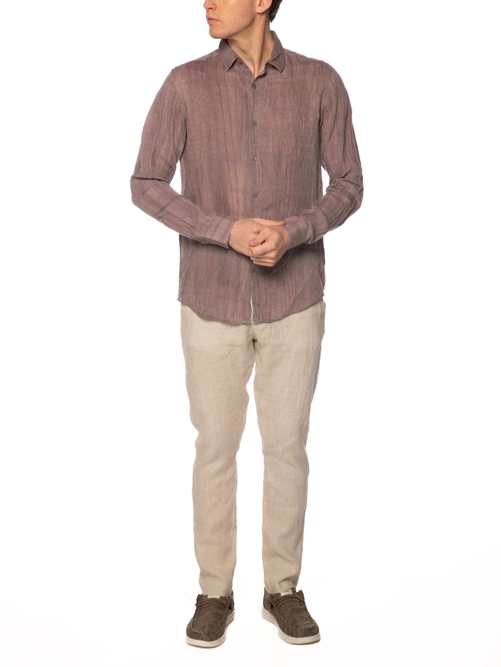 Camicia Gianni Lupo Malva mussolina GL7831S MALVA GIANNI LUPO 