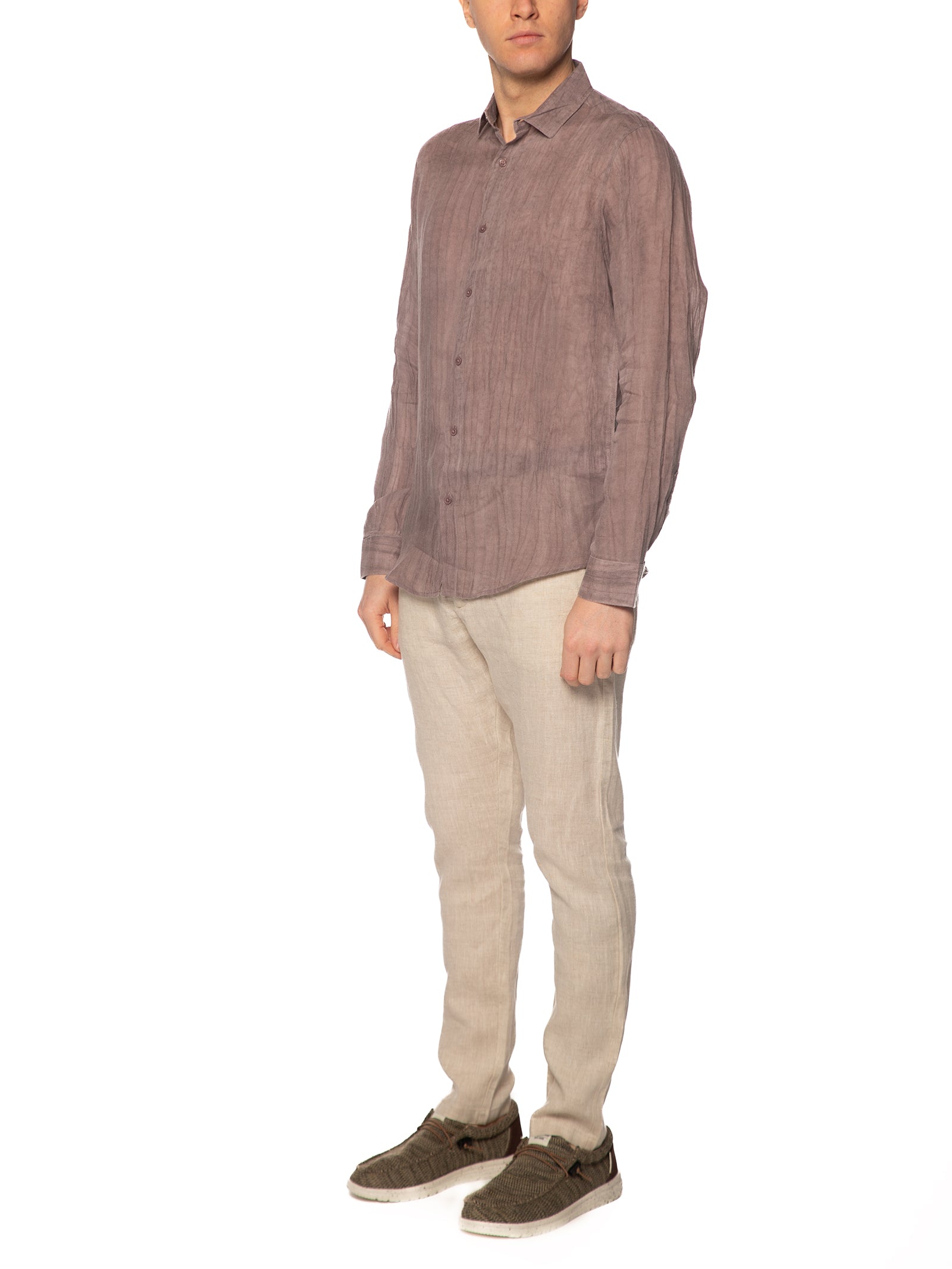 Camicia Gianni Lupo Malva mussolina GL7831S MALVA GIANNI LUPO 
