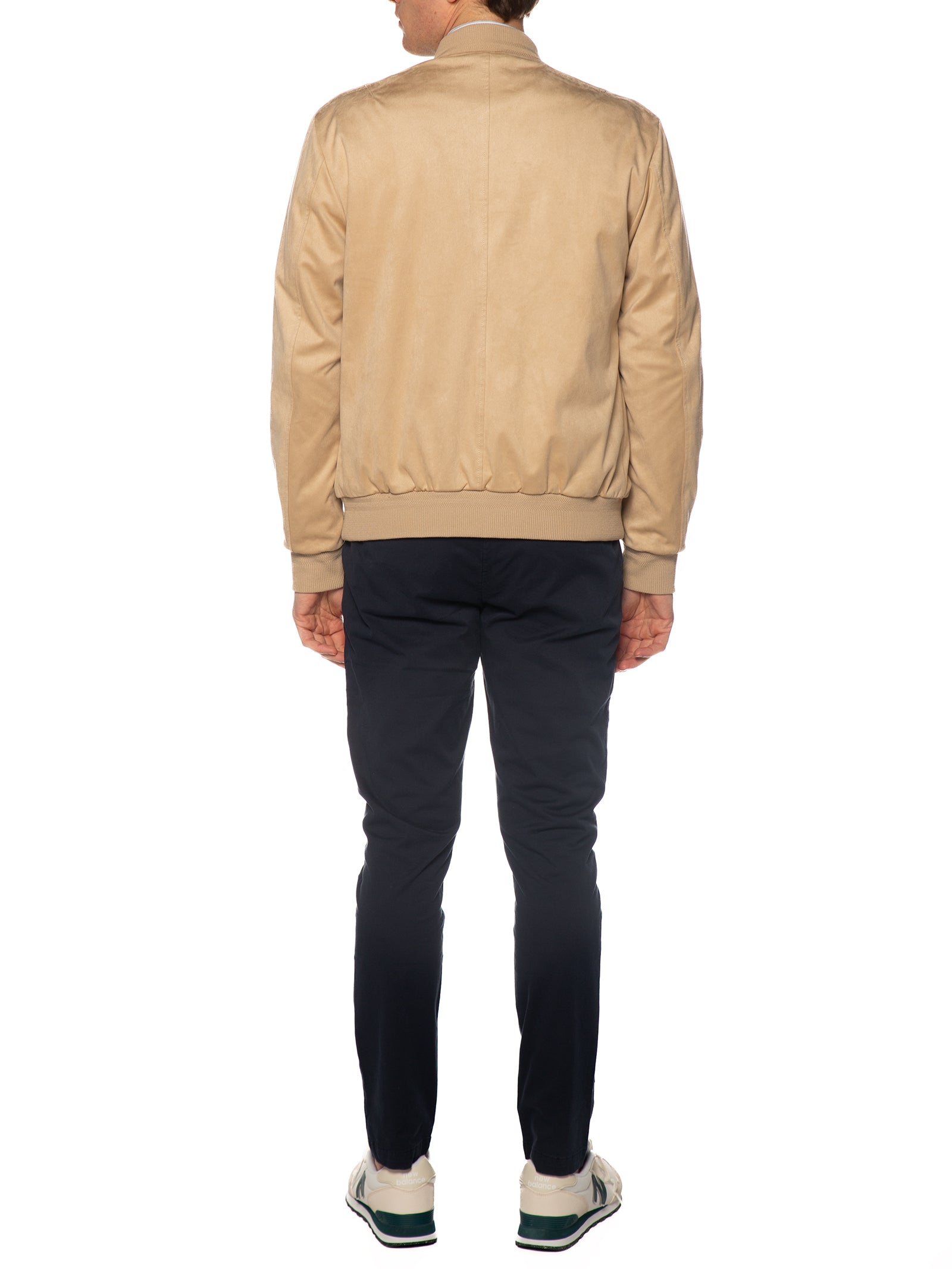 Bomber Gianni Lupo Beige scamosciato GL9730 BEIGE GIANNI LUPO 