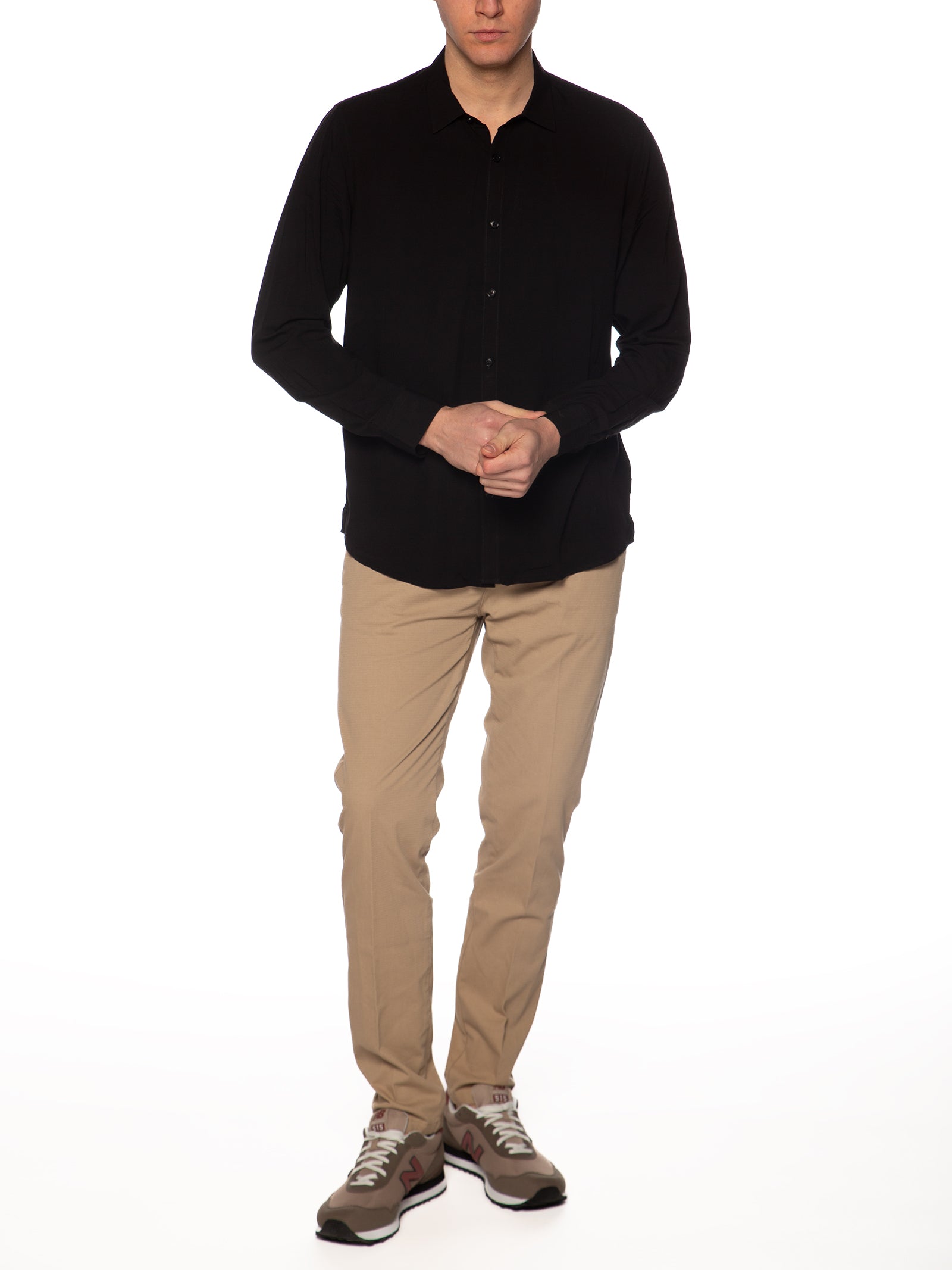 Chino Gianni Lupo Beige slim fit operato GN21811 BEIGE GIANNI LUPO 