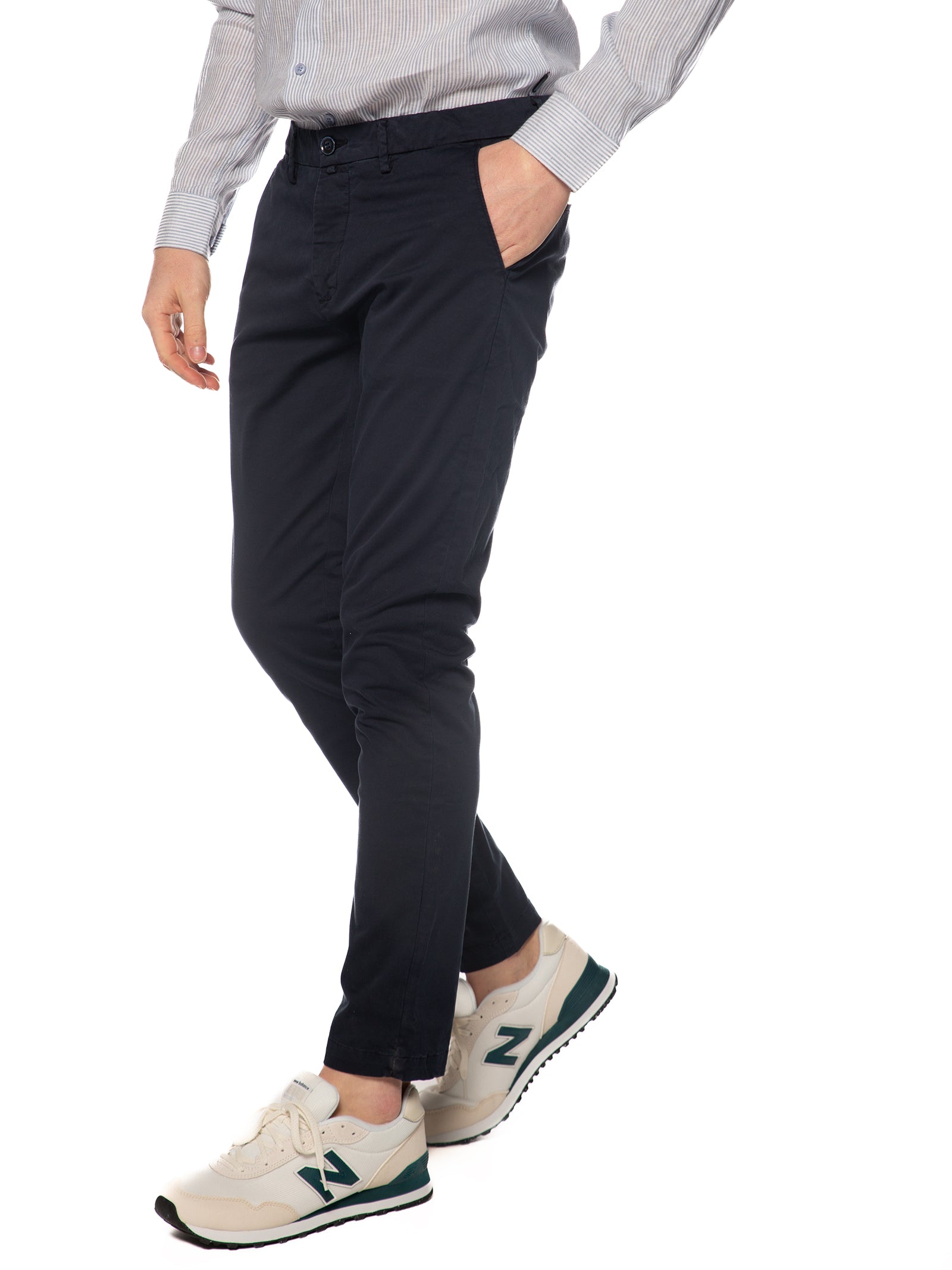 Chino Gianni Lupo Blu slim fit TAHOMA NAVY GIANNI LUPO 