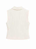 Gilet Imperia Panna gessato LC28LAF PANNA IMPERIAL 