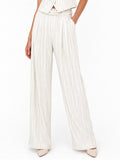 Pantalone Imerial Panna gessato P3ZQLAF PANNA IMPERIAL 