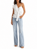 T-shirt Imperial Bianco con fiocco RJD3LFP BIANCO IMPERIAL 