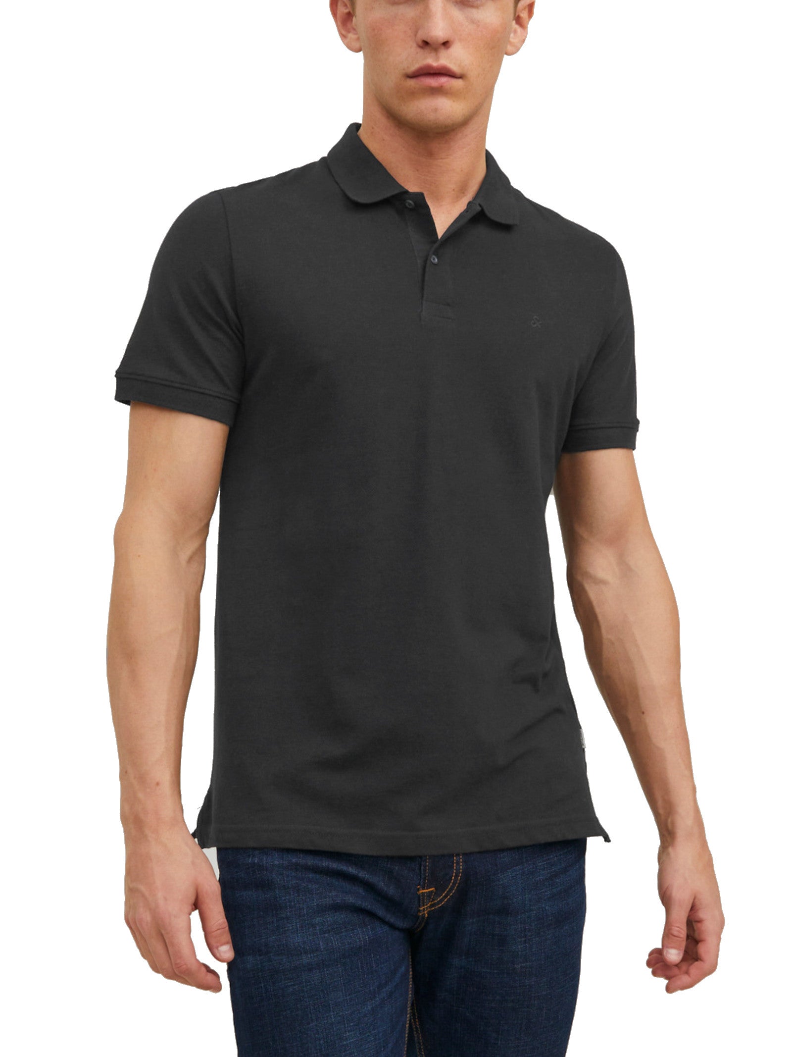 Polo Jack & Jones Basic Nero 12136516 /Black JACK & JONES 