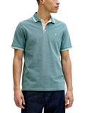 Polo Jack & Jones Paulos Petrolio slim fit in piquet 12136668 /Atlantic Deep JACK & JONES 