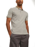 Polo Jack & Jones Paulos Beige slim fit in piquet 12136668 /Crockery JACK & JONES 