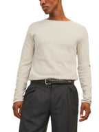 Maglia Jack & Jones Hill Beige girocollo 12157321 /Oatmeal JACK & JONES 