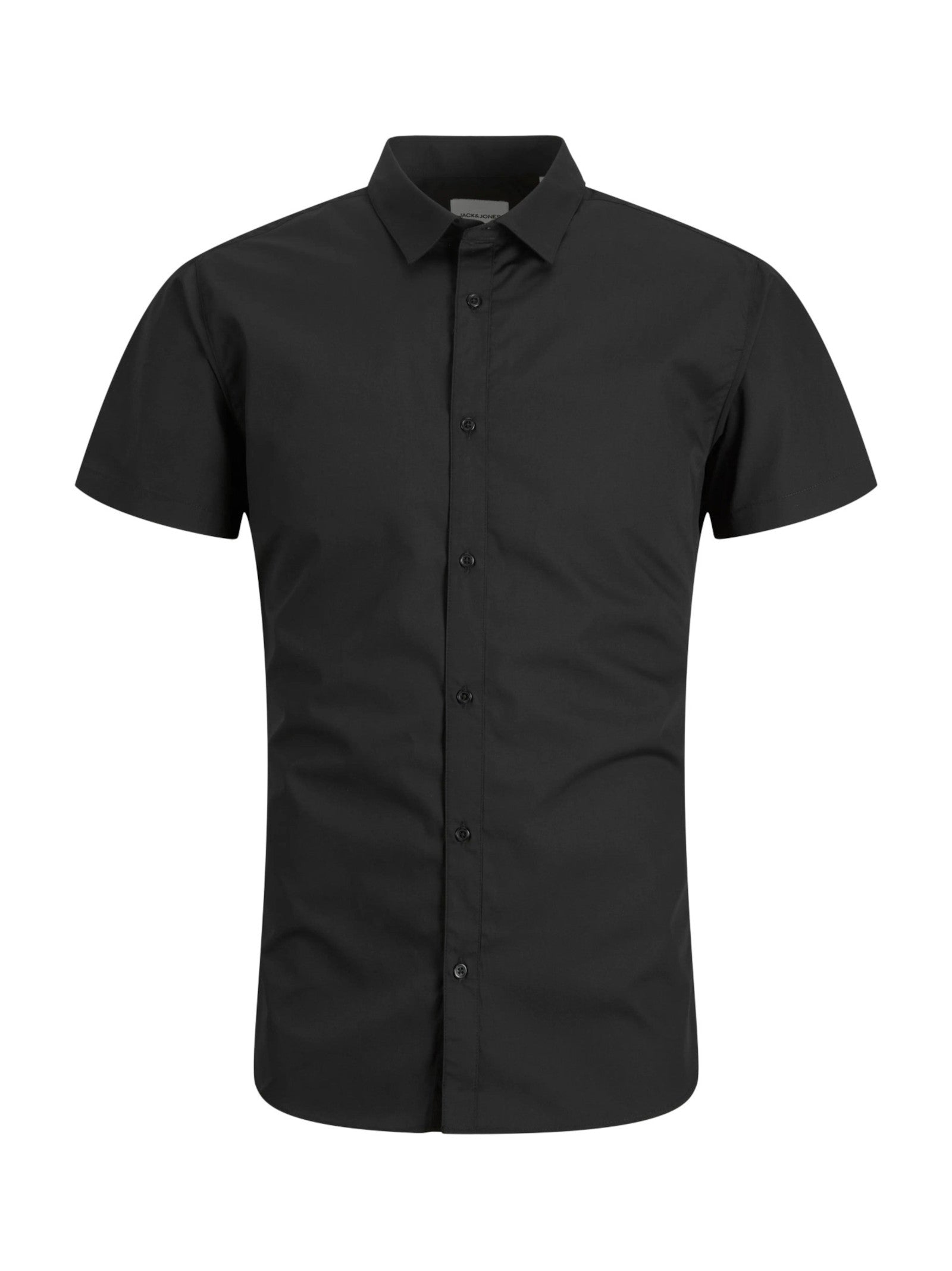 Camicia Jack & Jones Nero Joe manica corta 12195062 /Black JACK & JONES 