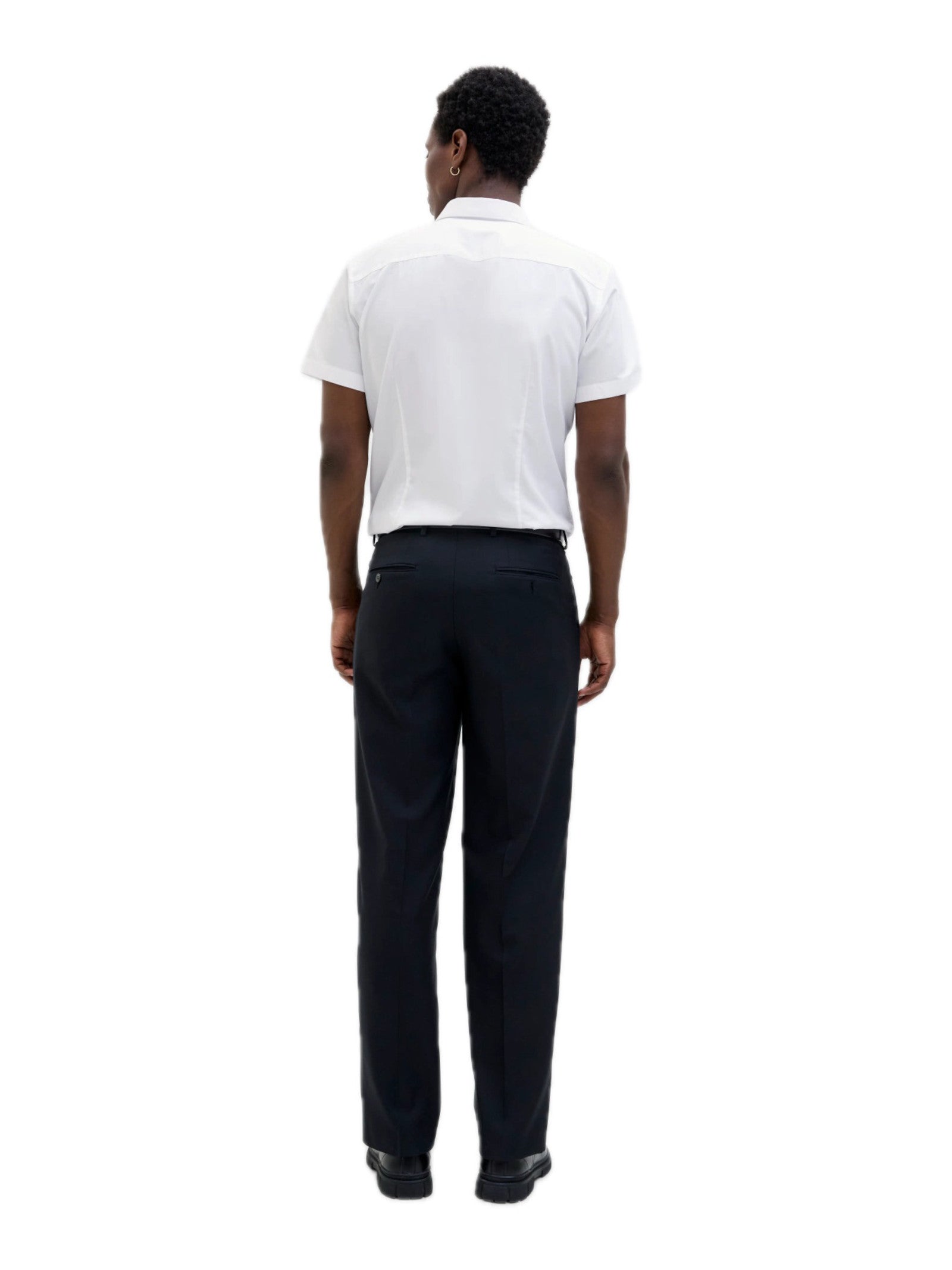 Camicia Jack & Jones Bianco Joe manica corta 12195062 /White JACK & JONES 