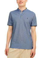 Polo Jack & Jones Paulos Azzurro manica corta 12199711 /Bright Cobalt JACK & JONES 