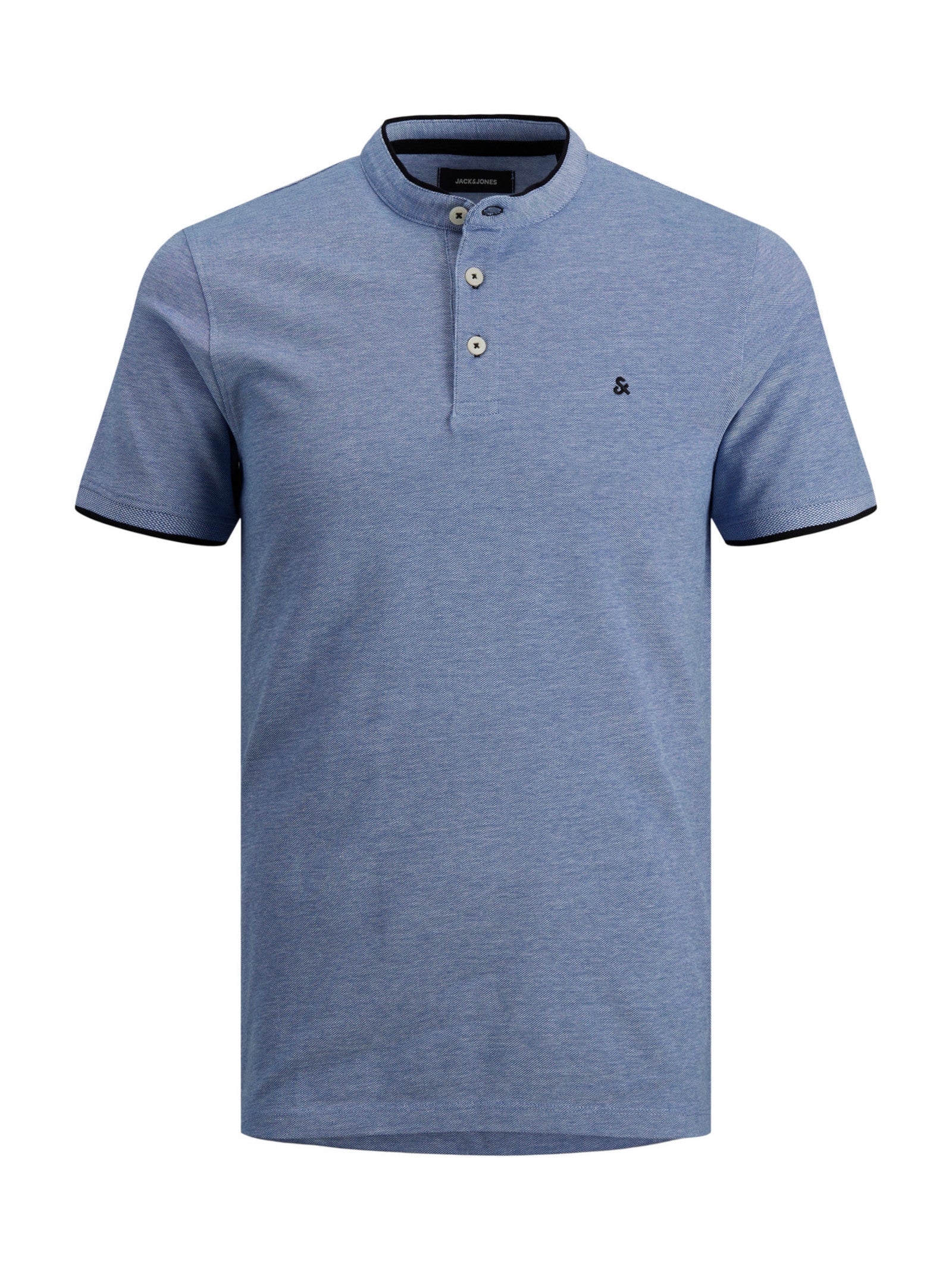 Polo Jack & Jones Paulos Azzurro manica corta 12199711 /Bright Cobalt JACK & JONES 