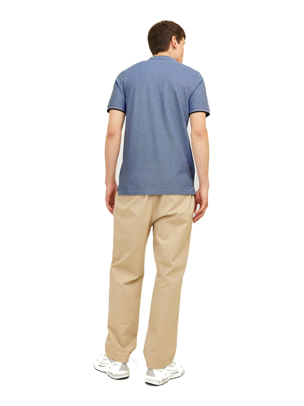 Polo Jack & Jones Paulos Azzurro manica corta 12199711 /Bright Cobalt JACK & JONES 