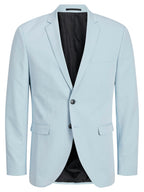 Giacca Jack & Jones Franco Celeste monopetto 12199891 /Chambray Blue JACK & JONES 