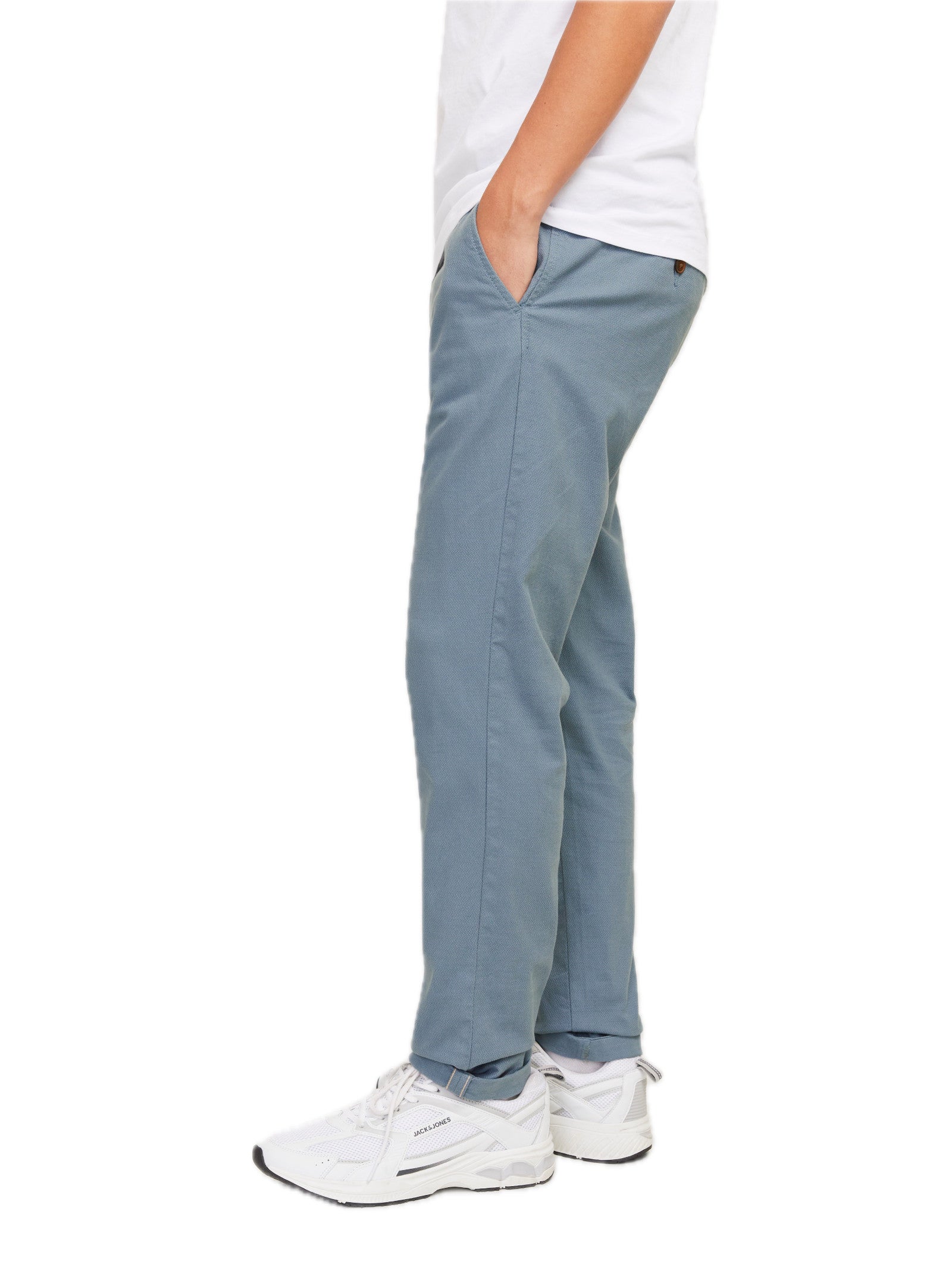 Pantalone Jack & Jones Marco Fury Avio chino slim fit 12206198 /Blue Mirage JACK & JONES 