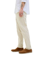 Chino Jack & Jones Summer Sabbia in Lino 12248604 /Feather Gray JACK & JONES 