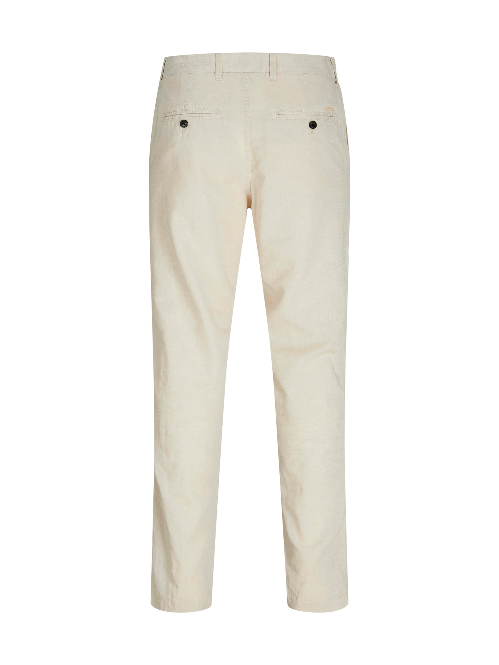 Chino Jack & Jones Summer Sabbia in Lino 12248604 /Feather Gray JACK & JONES 