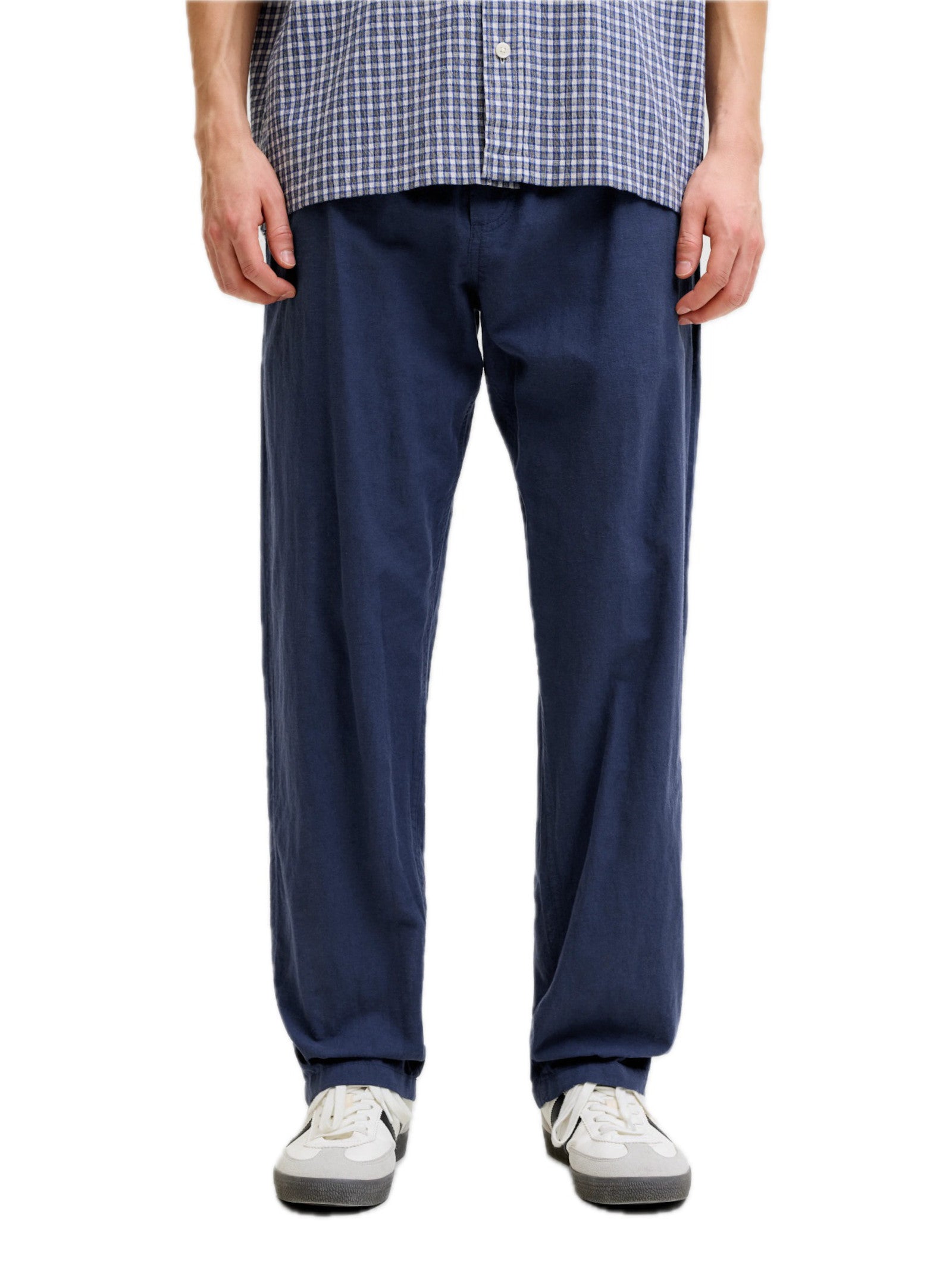 Pantalone Jack & Jones Kane Blu con coulisse in vita. 12248606 /Navy Blazer JACK & JONES 
