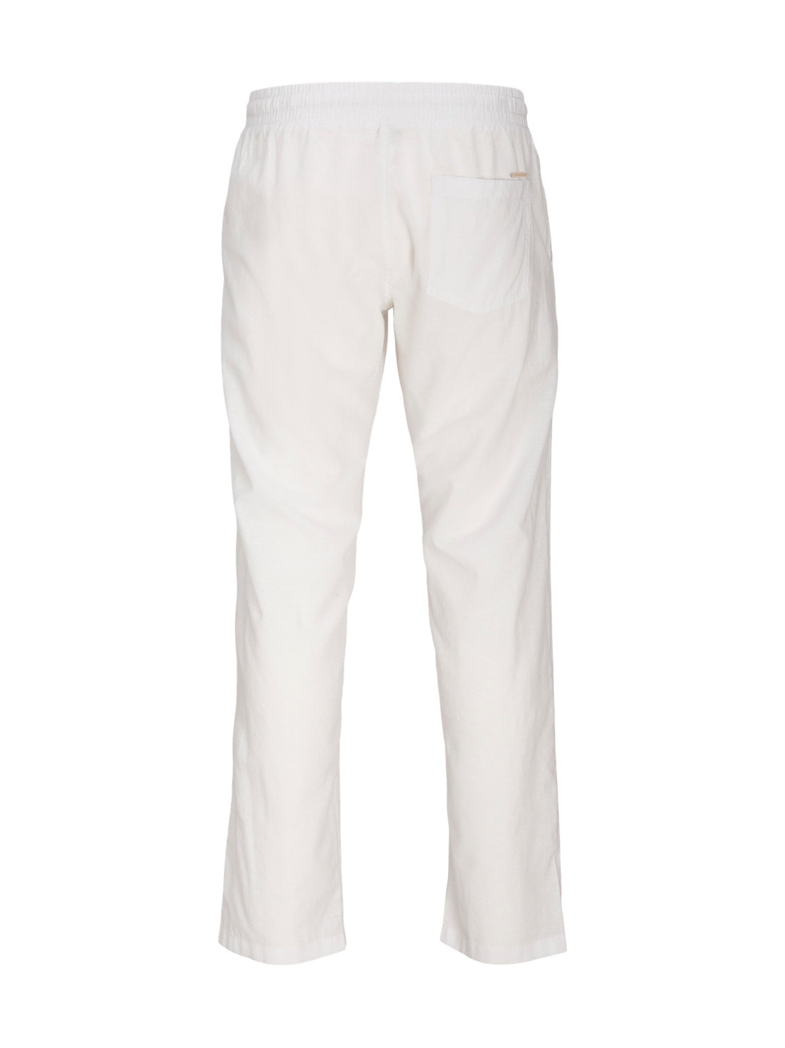 Pantalone Jack & Jones Kane Bianco con coulisse in vita. 12248606 /White JACK & JONES 