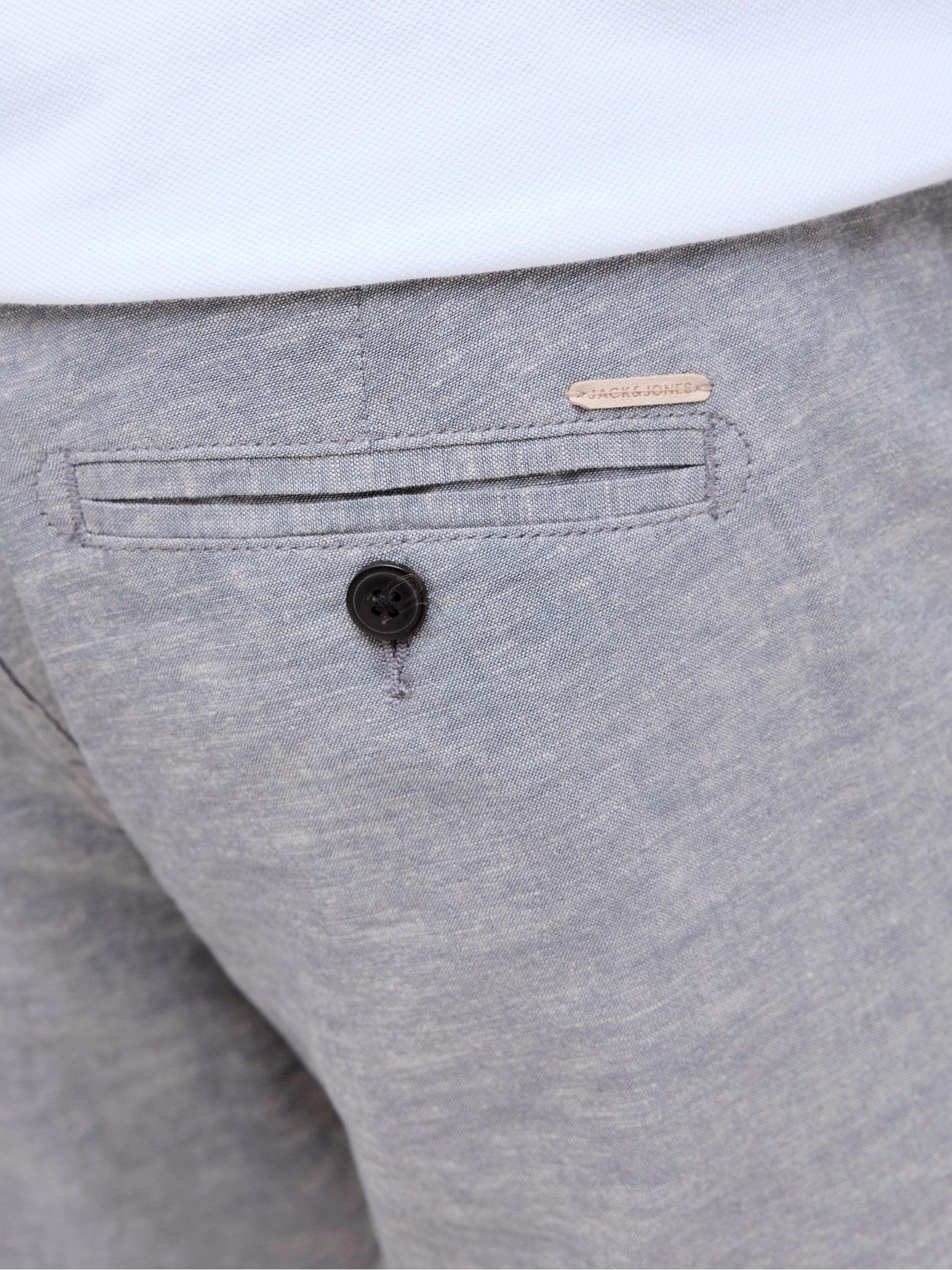 Bermuda Jack & Jones Stace Blu in lino 12248627 /Faded Denim JACK & JONES 