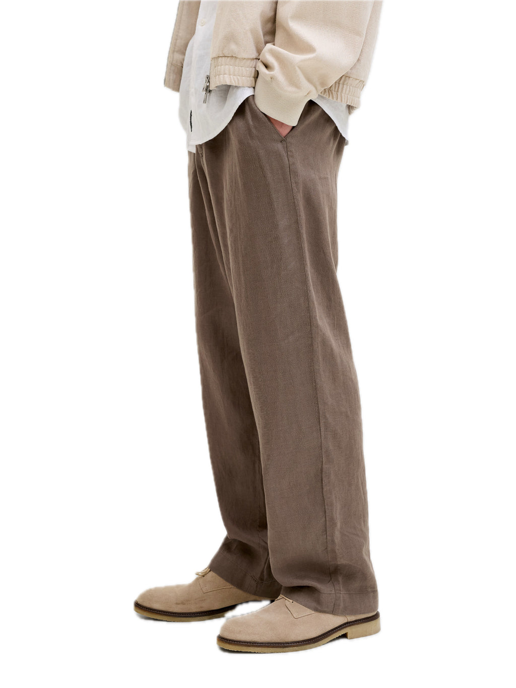 Chino Jack & Jones Lawrence Fango in lino 12253120 /Morel JACK & JONES 