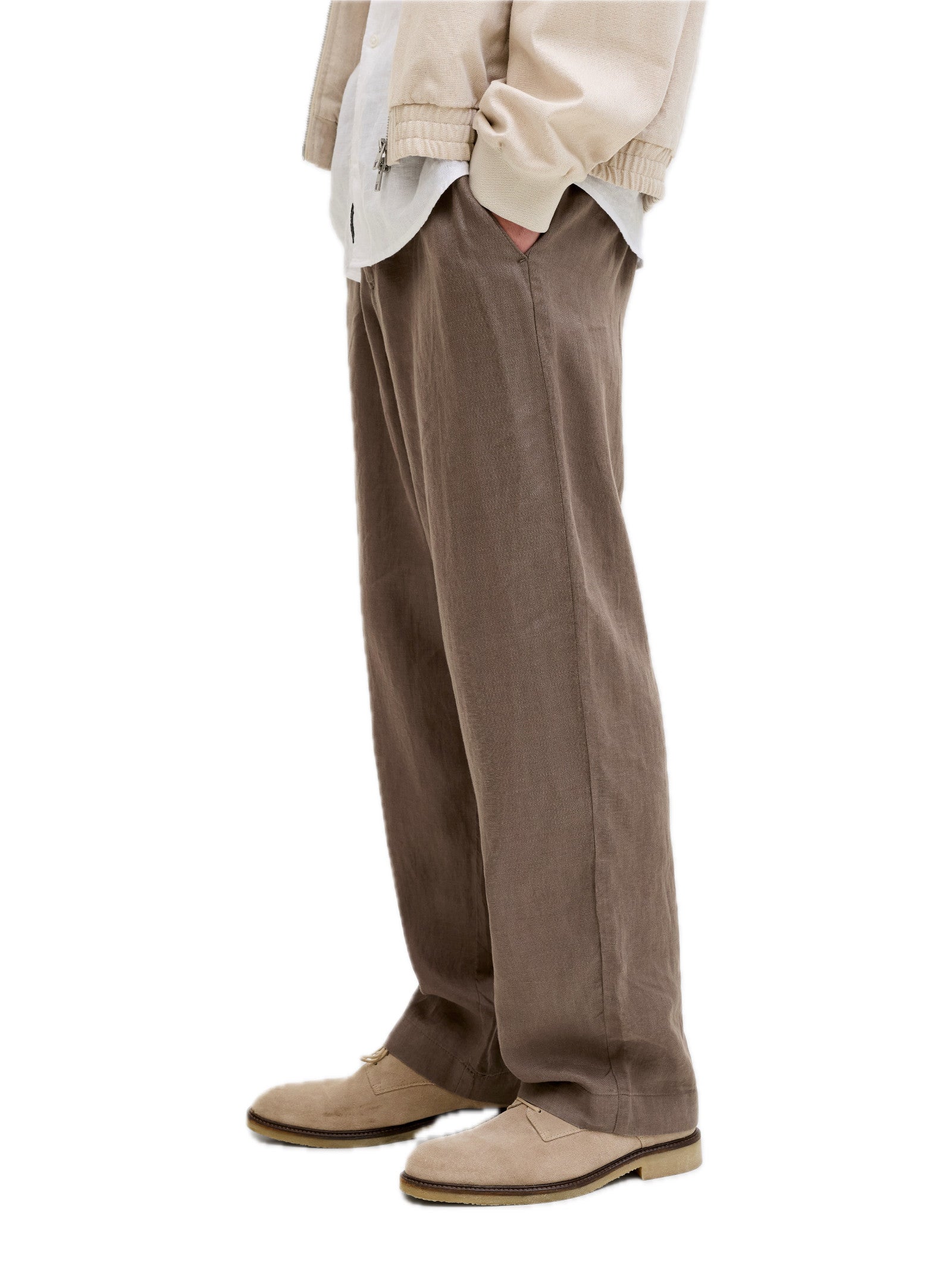 Chino Jack & Jones Lawrence Fango in lino 12253120 /Morel JACK & JONES 