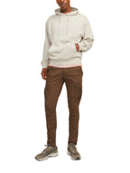 Felpa Jack & Jones Charge Beige con cappuccio 12257852 /Moonbeam JACK & JONES 