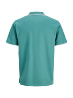 Polo Jack & Jones Austin Verde acqua 12268130 /Mineral Blue JACK & JONES 