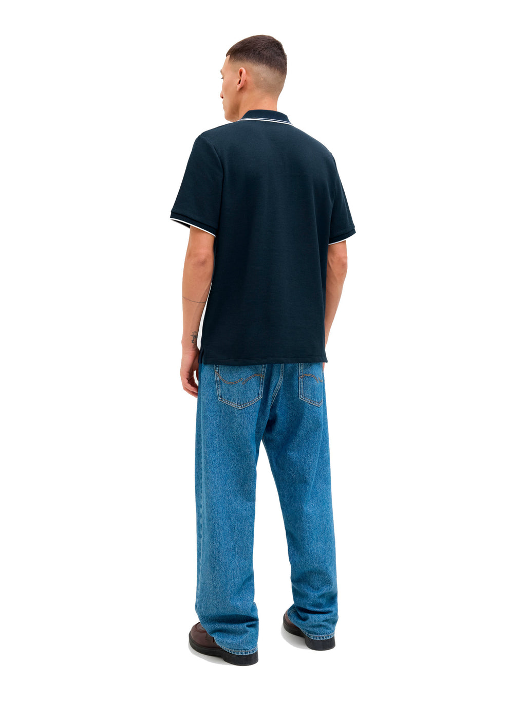 Polo Jack & Jones Austin Blu 12268130 /Sky Captain JACK & JONES 