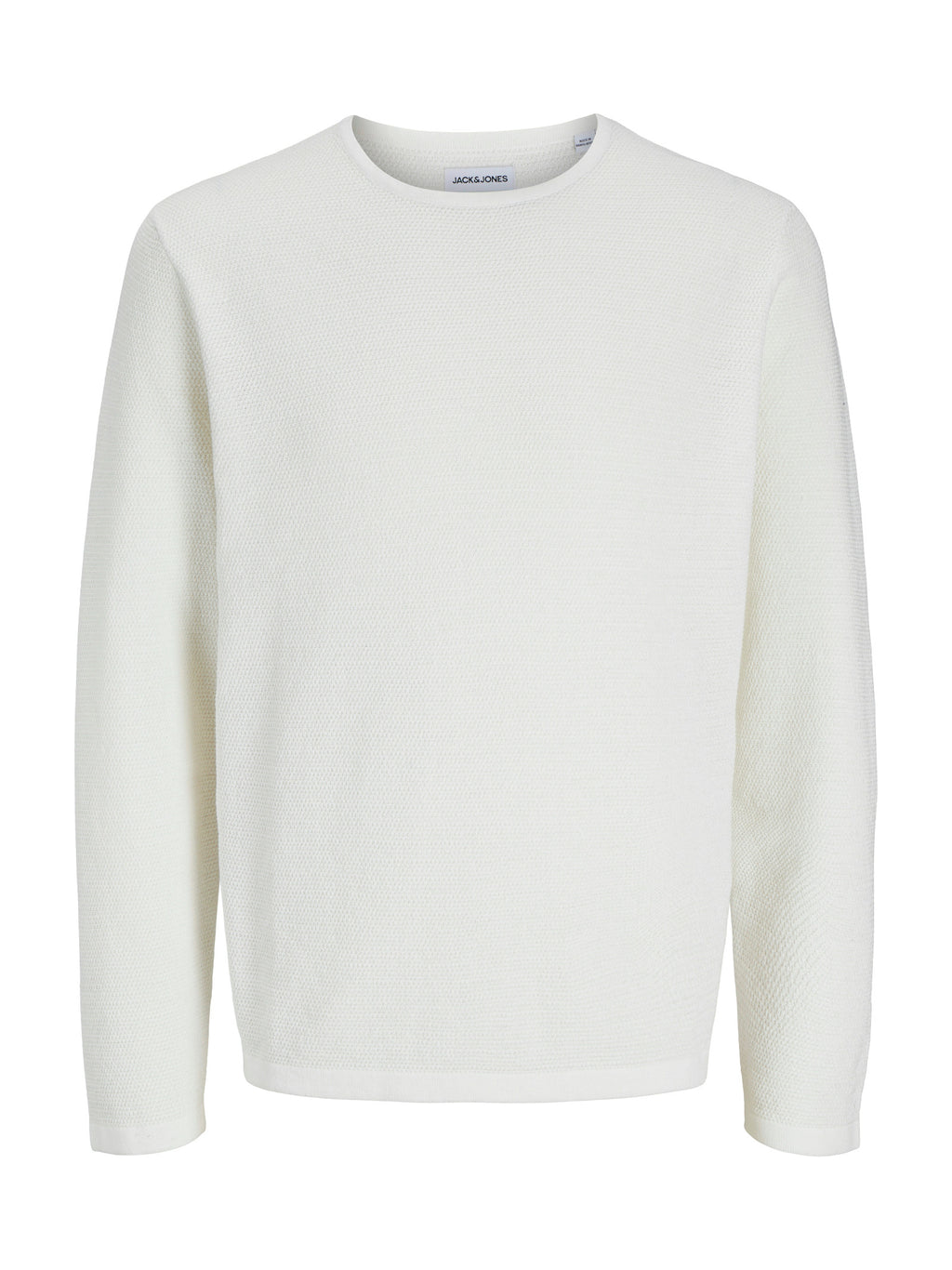 Maglia  Jack & Jones Giorgio Bianco 12268279 /Cloud Dancer JACK & JONES 