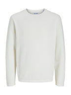 Maglia  Jack & Jones Giorgio Bianco 12268279 /Cloud Dancer JACK & JONES 