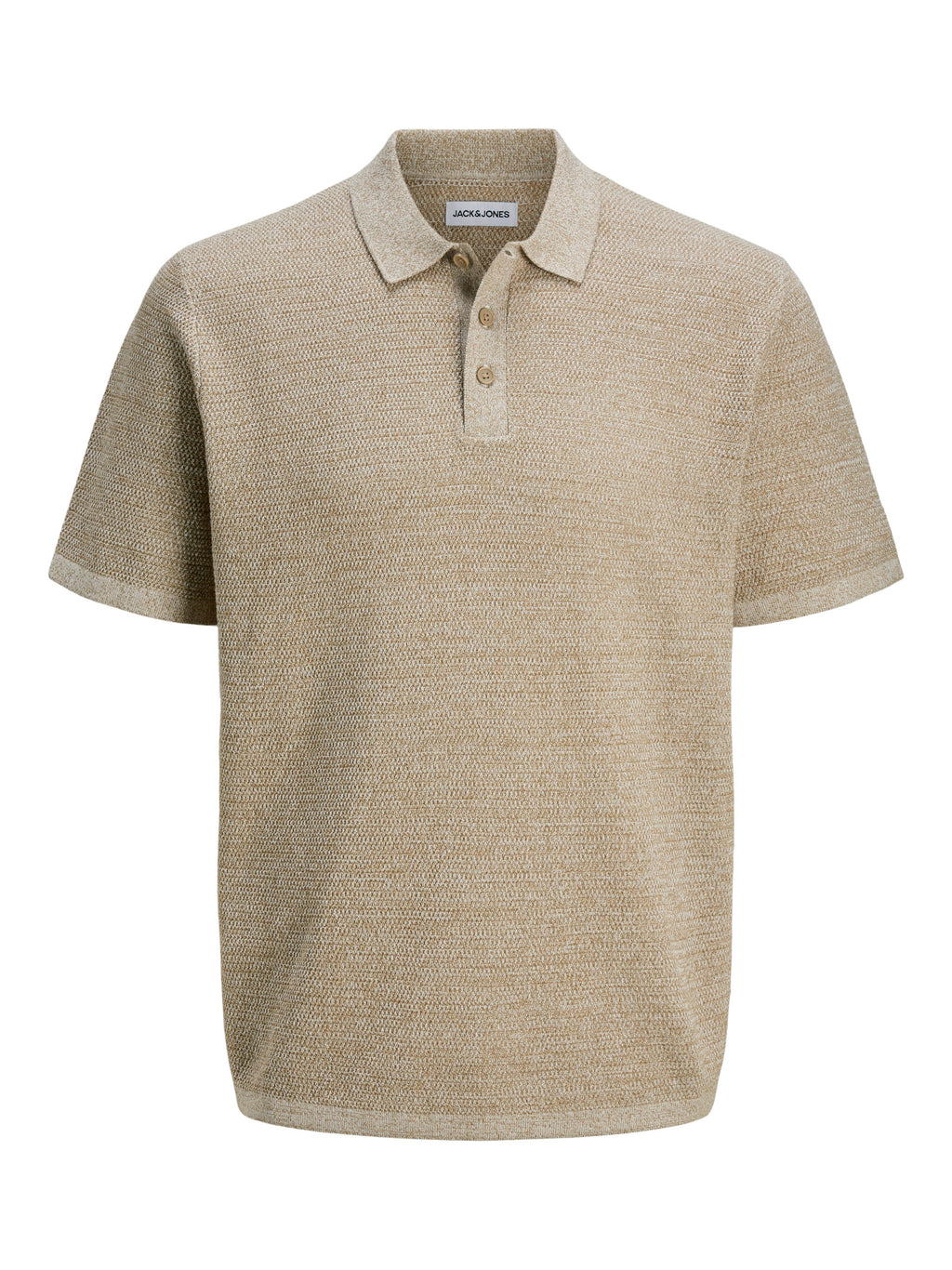 Polo Jack & Jones George Beige a manica corta 12268281 /Coriander JACK & JONES 