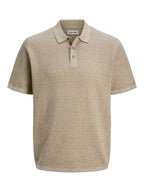 Polo Jack & Jones George Beige a manica corta 12268281 /Coriander JACK & JONES 