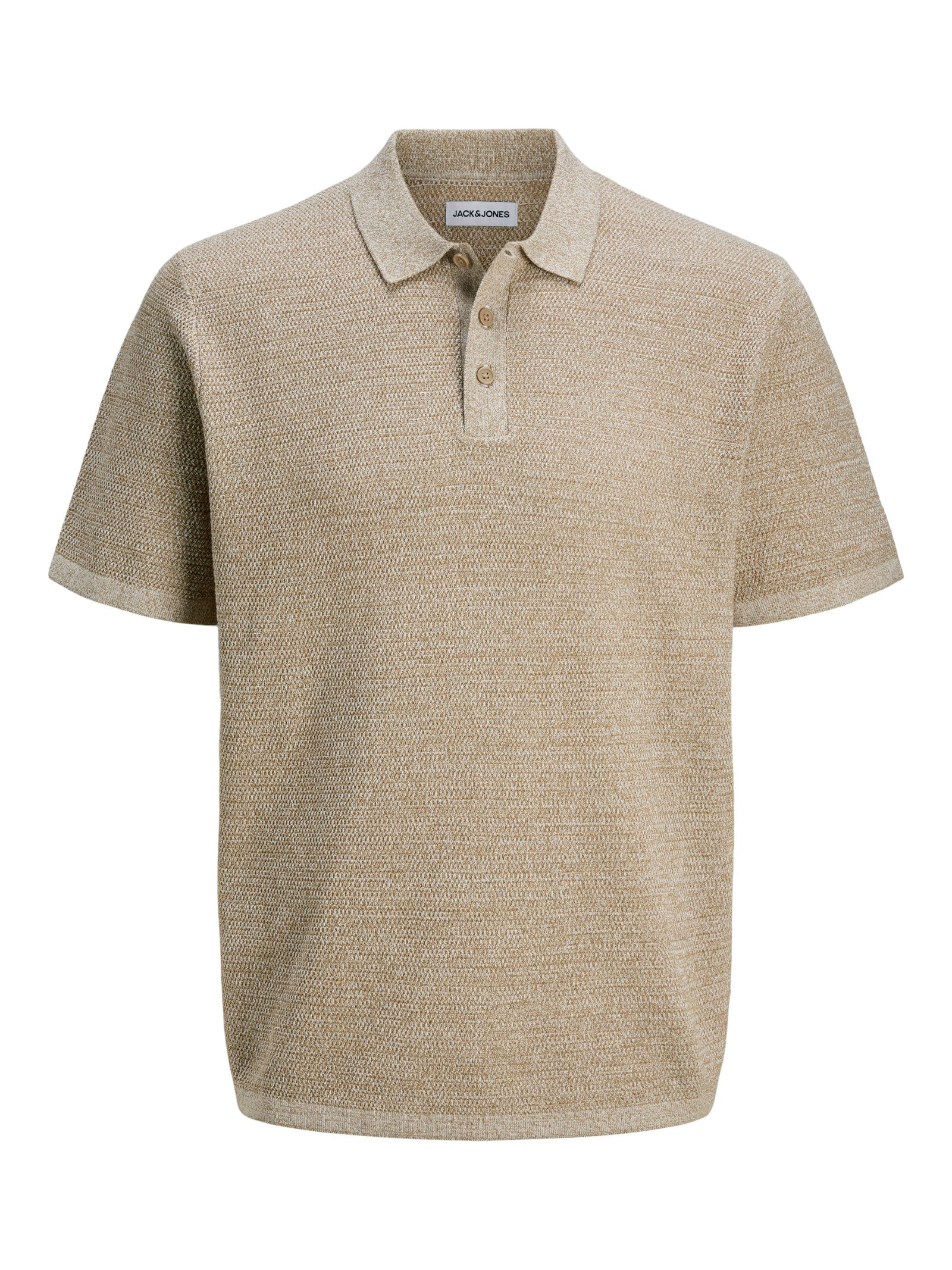 Polo Jack & Jones George Beige a manica corta 12268281 /Coriander JACK & JONES 