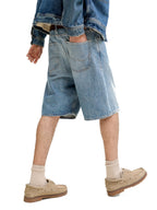 Bermuda Jack & Jones Blue Denim Alex Loose fit 12269532 /Blue Denim JACK & JONES 