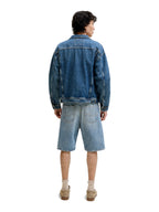 Bermuda Jack & Jones Blue Denim Alex Loose fit 12269532 /Blue Denim JACK & JONES 