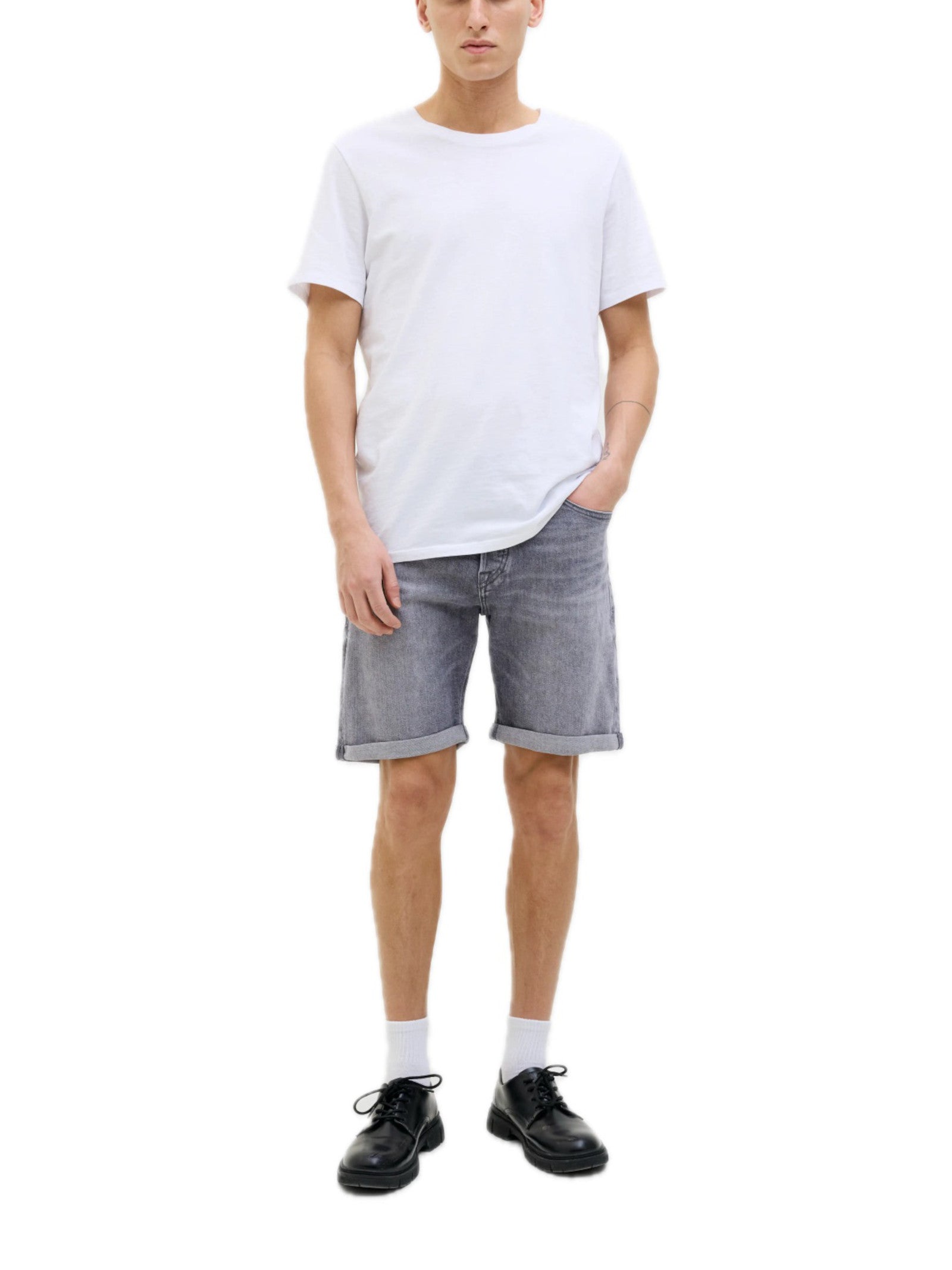 Bermuda Jack & Jones Rick Nero 12269612 /Black Denim JACK & JONES 