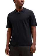 Polo Jack & Jones Nero Kane maniche corte 12269650 /Black JACK & JONES 
